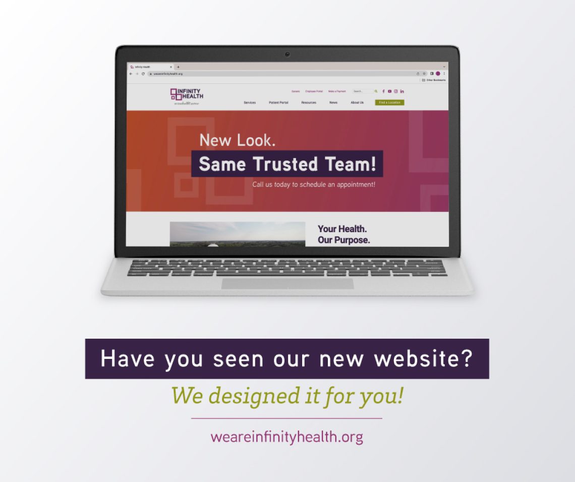Infinity Health new website